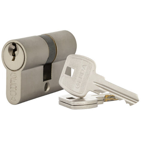 Symmetrischer Einsatz, satiniertes Nickel 30/30 - MP WK30/30NG