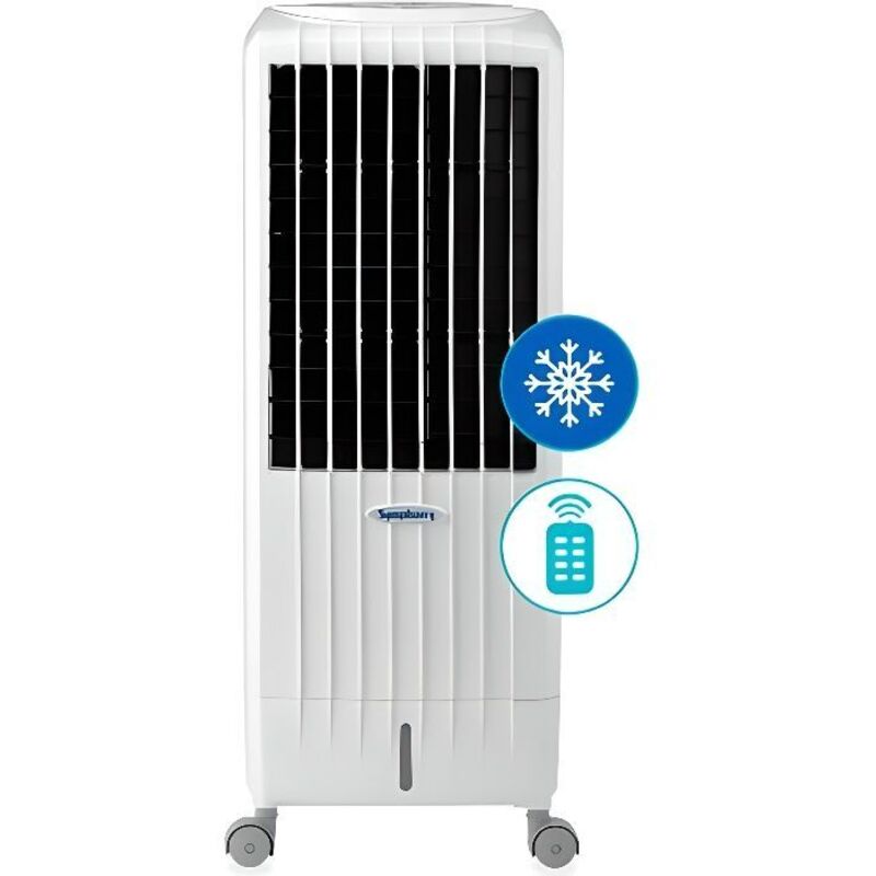 Diet 8i Adiabatic Air Conditioner - Symphony - Air Cooler with I-Pure Purifier Function - White - 8 L