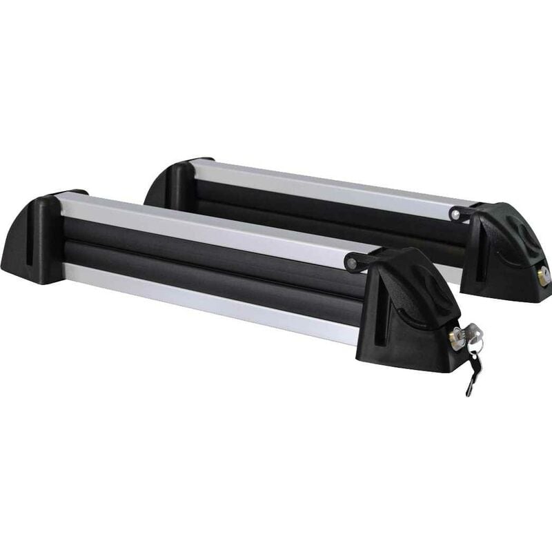 Porte-skis coulissant fixation sur barres de toit yelo (6 paires) - 931677 - Synchro