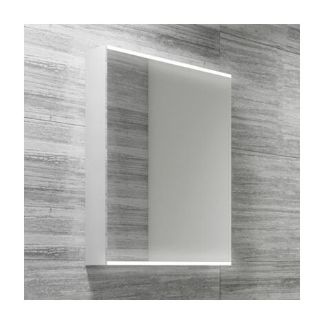 Synergy Virgo Aluminium Mirror Cabinet With Shaver Socket