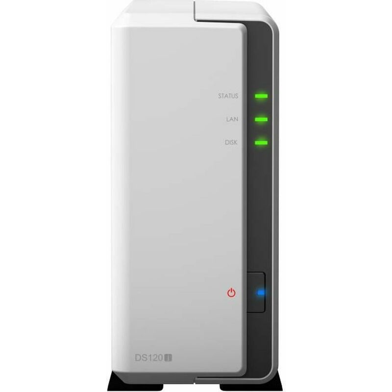 

Almacenamiento en Red NAS DS120J Marvell ARMADA 3700 512 MB DDR3L 17 dB - Synology