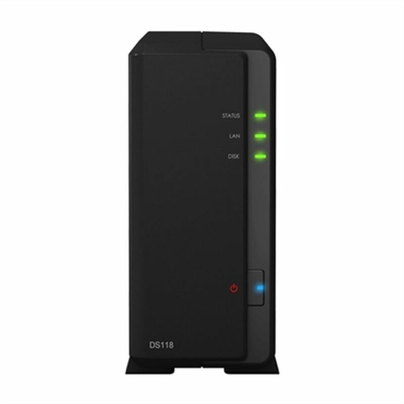 

Almacenamiento en Red DS118 Realtek RTD1296 64-Bit 1 GB DDR4 16 dBA Negro - Synology
