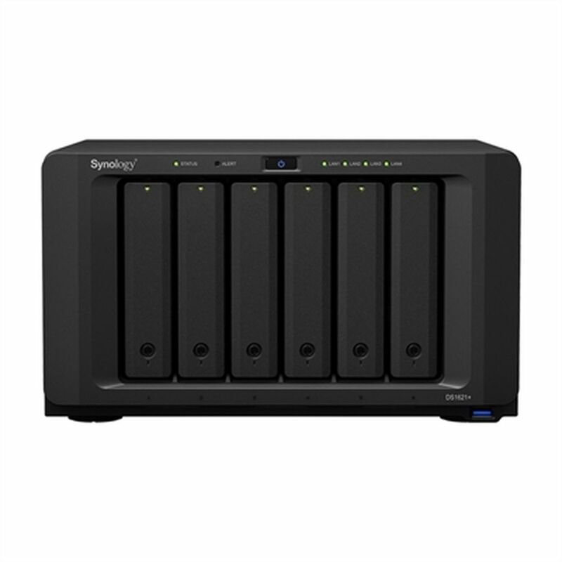 

Almacenamiento en Red DS1621+ AMD Ryzen V1500B 25,2 db Negro 108 TB - Synology