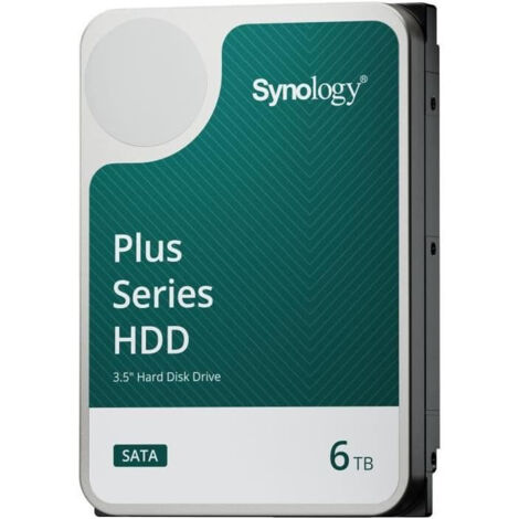 Synology HAT3300.6T NAS 6TB SATA 3.5 HDD disco rigido interno 6.14 TB 5400 Giri min 3.5pollici