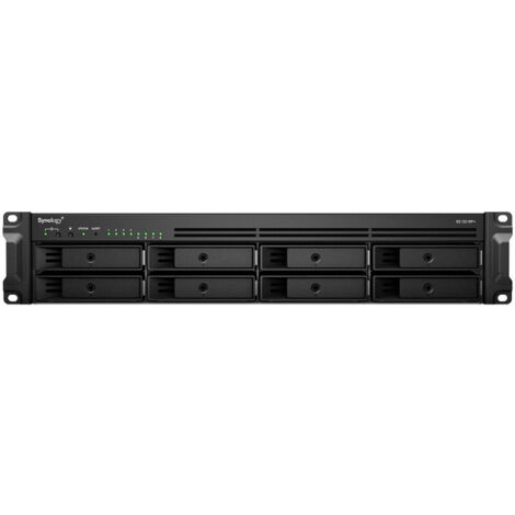 Synology RackStation RS1221RP+ serveur de stockage NAS Rack (2 U) Ethernet/LAN Noir V1500B