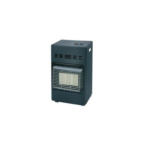 Syntesy stufa a gas infrarossi con regolazioni termiche 4200W in lamiera grigia con ruote