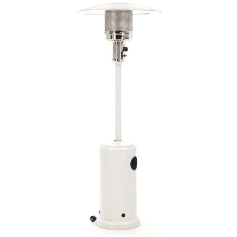 Syntesy Stufa Gas Infrarossi Patio Bianca per Esterni 5-13 kW