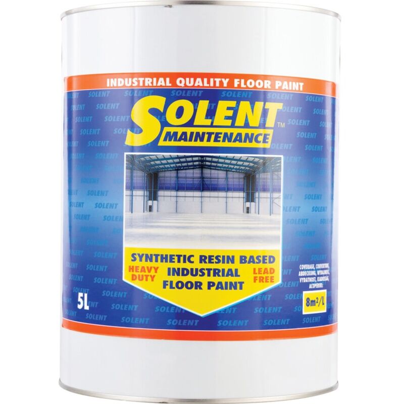 Synthetic Resin Based Industrial Safety Yellow Floor Paint - - Solent Maintenance