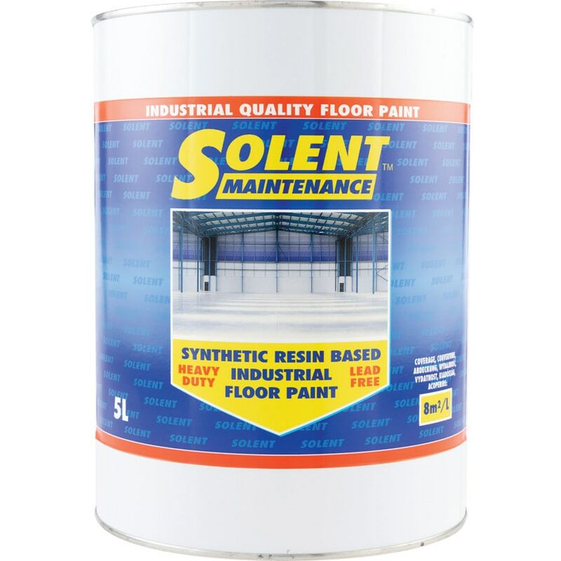 Synthetic Resin Based Industrial Mid Green Floor Paint - 5LTR - Solent Maintenance