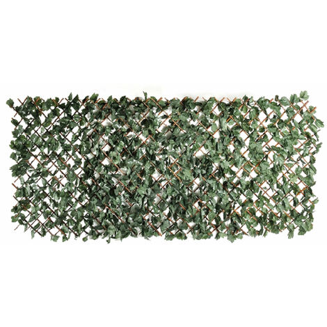 Synthetische Hecke in Bambus und Polyester Roll 2 mt