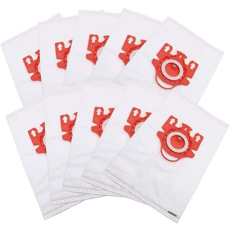 Image of Synthetische Staubbeutel aus Vliesstoff für Staubsauger der Miele FJM 3D Serie (10 Stück)