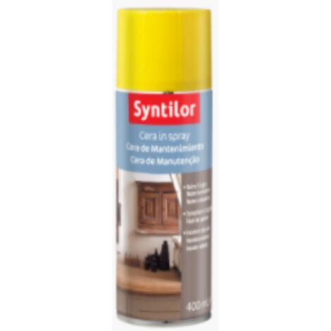 SYNTILOR - CERA IN SPRAY PROTETTIVA 400ml - MANTENIMENTO LEGNO