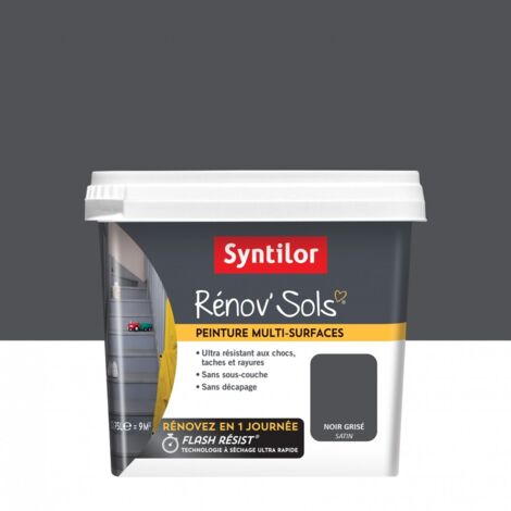 SYNTILOR Farbe, Grauschwarz, 0,75 l SYNTILOR