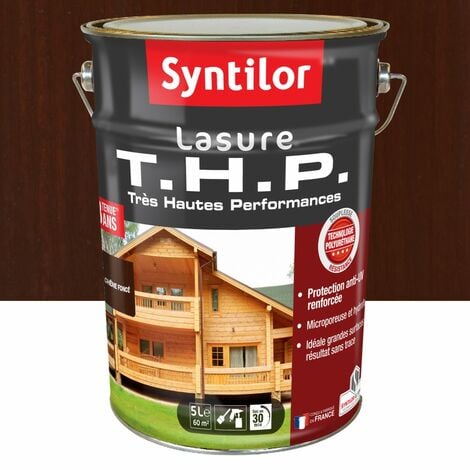 SYNTILOR Lasure SYNTILOR Thp 8 ans chêne foncé satiné 5 l