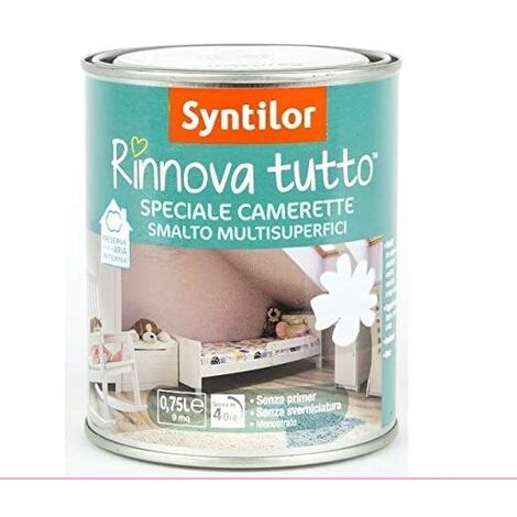 SYNTILOR- RINNOVA TUTTO SMALTO SPECIALECAMERETTE 0,250 LT CONFETTO