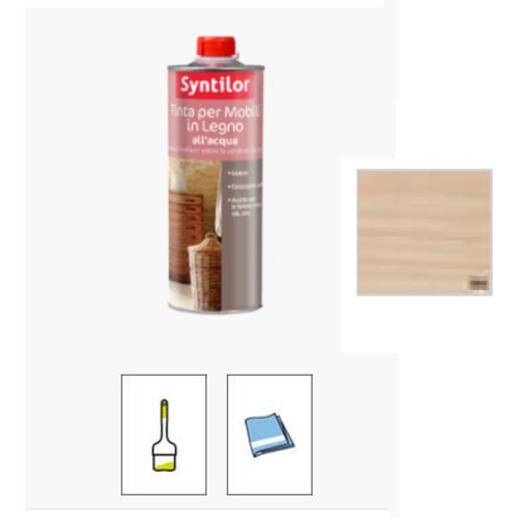 SYNTILOR - TINTA PER MOBILI IN LEGNO ALL'ACQUA 0,250 LT BIANCO