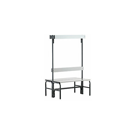 Sypro  Panca in acciaio inox per spogliatoi  alt x prof 1650 x