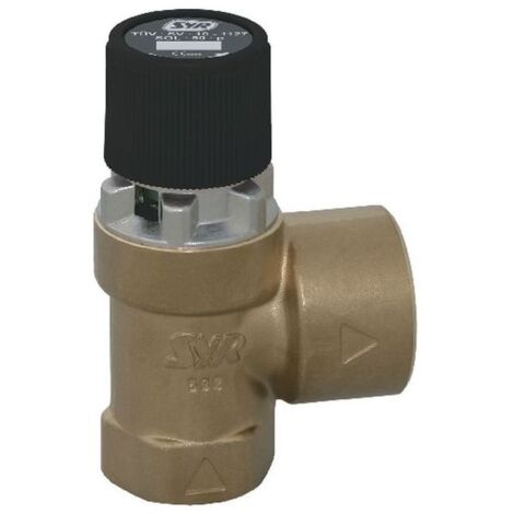SYR Sasserath Solar-Sicherheitsventil 8115 DN 15, Ansprechdruck 6 bar