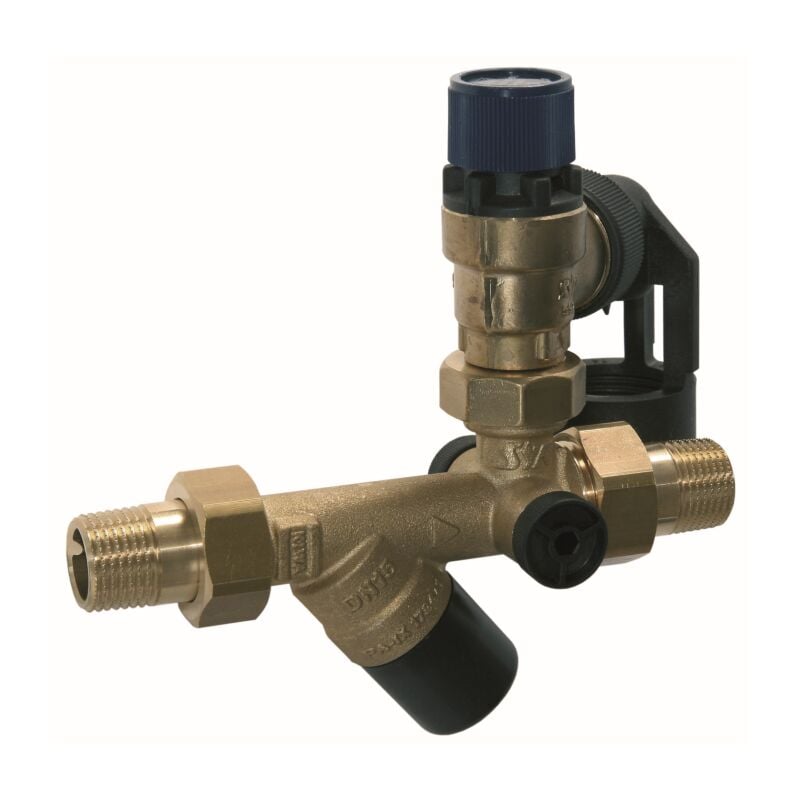 Sicherheitsgruppe obloc 24 002 415 002 dn 15, 10 bar, filetage 1/2 », rohgelb - SYR