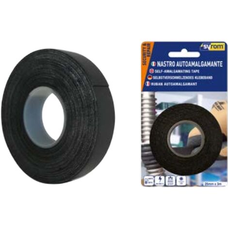 SYROM - NASTRO AUTOAMALGAMANTE PER RIPARAZIONI 25MM X 3M