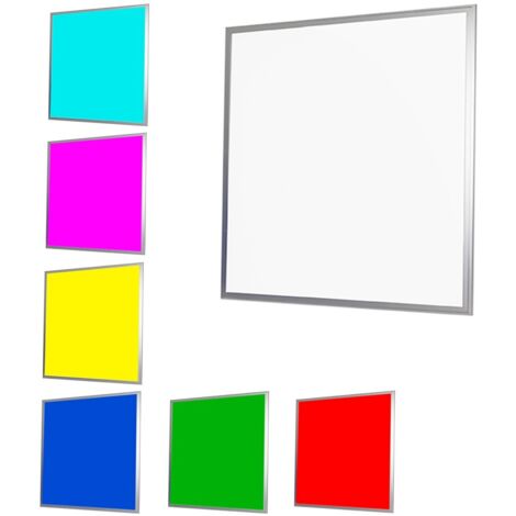 Sysled – Dalle LED RGB 60x60 cm – Puissance 40W – Dimmable avec télécommande – IP20 pour intérieur – Angle de diffusion 120°
