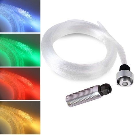 Sysled – Kit ciel étoilé RGB 200 fibres 0,75 mm – Générateur LED 3 x 2W – Alimentation 220V – Installation simple pour faux plafond