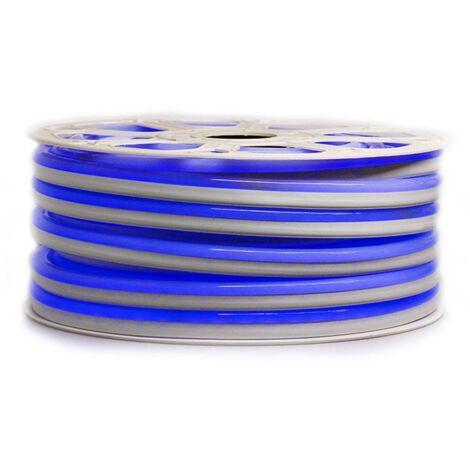 Sysled – Néon flexible LED bleu étanche IP68 25 mètres – 120 LEDs/m – 10W/m – 1080 lumens – Pour piscines et fontaines