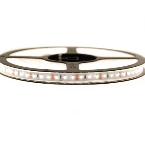 Sysled – Ruban LED professionnel 5 mètres blanc neutre IP67 – 120 leds/m – 750 lumens/m – Dimmable avec contrôleur – Installation facile