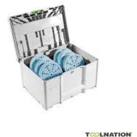 Systainer abrasivo FESTOOL SYS-STF - D150 - GR-Set Granat - 578192