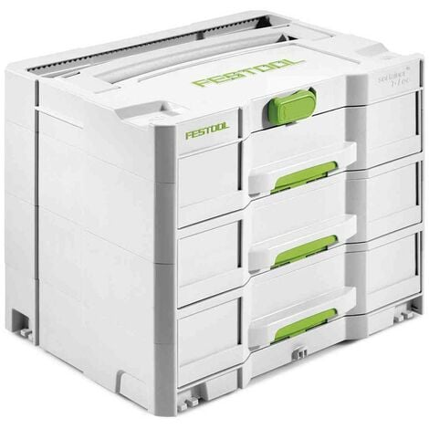 Coffret avec tiroirs FESTOOL Sortainer SYS 4 TL-SORT/3