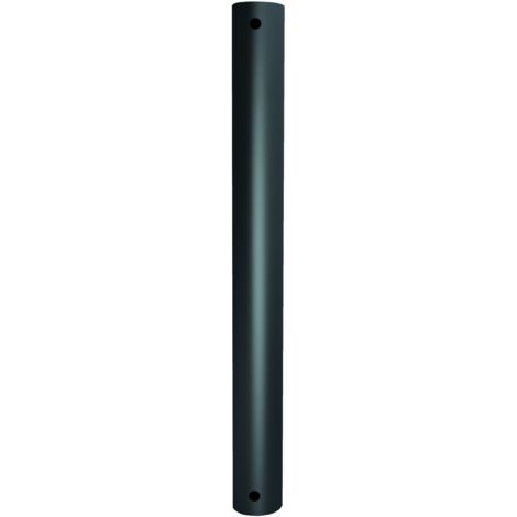 SYSTEM 2 - Ø50mm Pole - 1m B-TECH BT7850 - Composant de montage (poteau, anneau d'extrémité de pôle) - acier - noir - montable au plafond, sur le sol