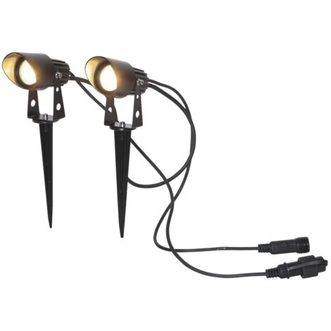 System 24 "Spotlight Duo Extra", 2er Set, schwarz