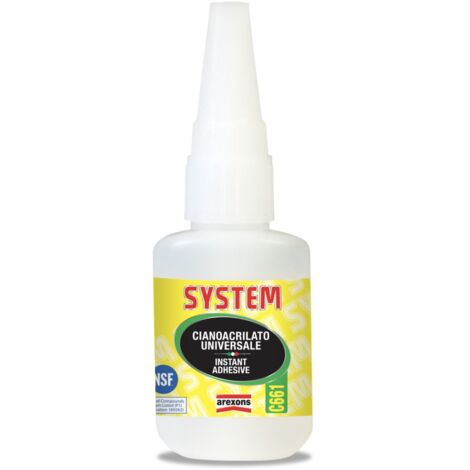 SYSTEM C661 CIANOACRILATO UNIVERSALE 20 ML