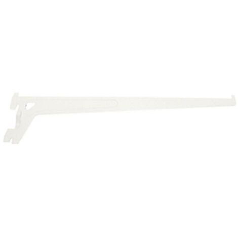 SYSTEM cartela soporte 30 blanca , Soporte simple de acero para cremallera simple modelo 6000. 
- Acero. 
- 30 cm. 
- Blanco. 
- 0.3900 kg
- 2 unidades.