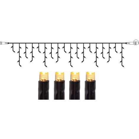 System Decor "LED Eiszapfen-Lichterkette 4x0,4m" warmweiß, IP44