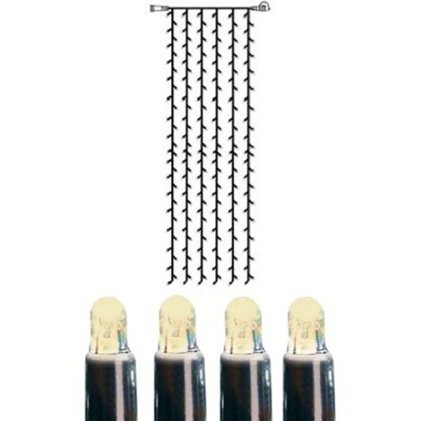SYSTEM LED 465-56-14 EXTRA RIDEAU LUMINEUX LED LUMIÈRE BLANCHE CHAUDE 100 X 400 CM