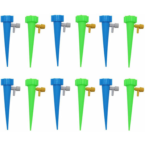 Systeme Arrosage Goutte Goutte18pièces Irrigation Goutte Goutte Kit Plante d'irrigation Cône pour Arrosage Bouteille dans Jardin, Plantes en pot