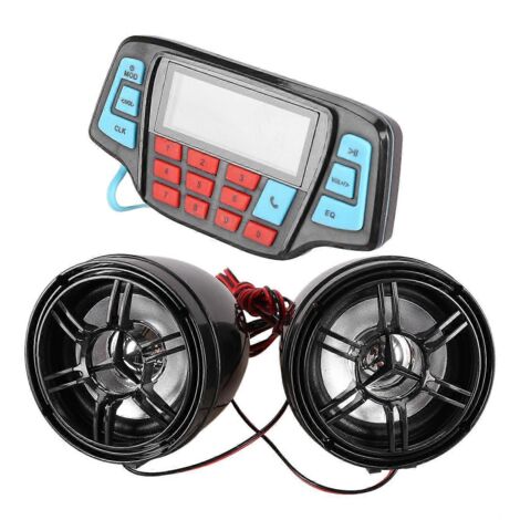 Système audio stéréo Bluetooth pour moto avec lecteur MP3 ---