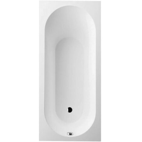 Système Balnéo, Oberon, Baignoire, UBQ170OBE2V, Rectangulaire, Quaryl®, 1700 x 750 mm, blanc, Combipool Entry (CE),