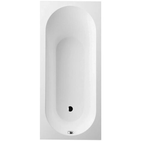 Système Balnéo, Oberon, Baignoire, UBQ170OBE2V, Rectangulaire, Quaryl®, 1700 x 750 mm, blanc, Hydropool Entry (HE),