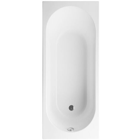 Système Balnéo, O.novo, Baignoire, UBA170CAS2V, Rectangulaire, Acrylique, 1700 x 750 mm, blanc, Combipool Entry (CE), Multiplex Trio,