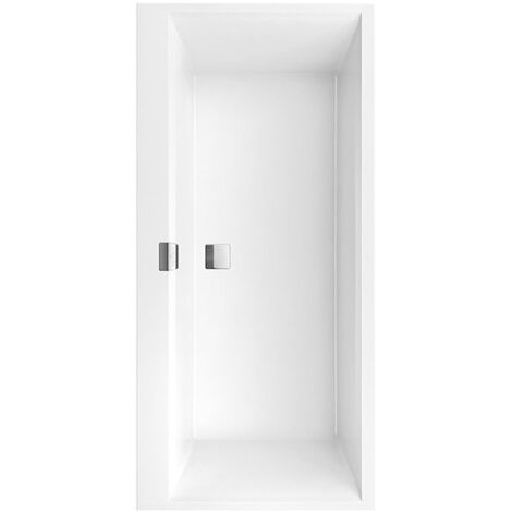 Système Balnéo, Squaro Edge 12, Baignoire, UBQ160SQE2DV, Rectangulaire, Quaryl®, 1600 x 750 mm, blanc, Special Combipool Active (AP),