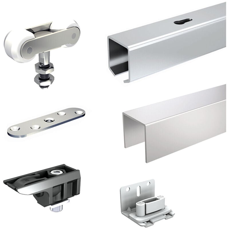 Système coulissant slid'up 1400 pour volet manuel - au plafond - 1 panneau