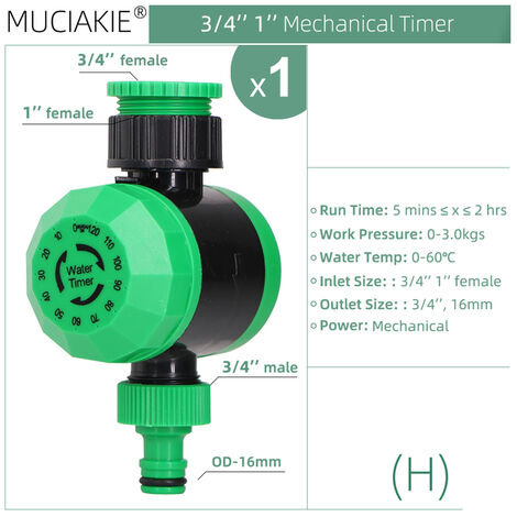 Système d&39irrigation goutte-à-goutte automatique à batterie solaire pour serre, contrleur électronique d&39irrigation, offre spéciale,H
