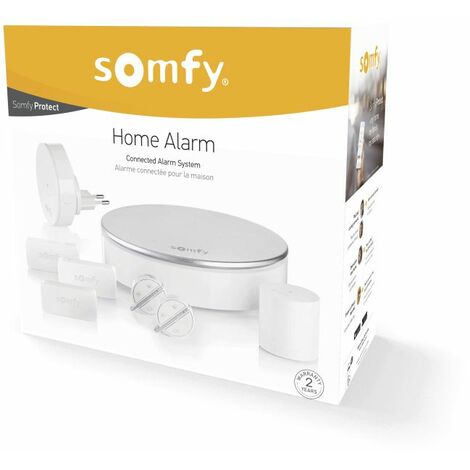 Système d'alarme SOMFY Home Alarm maison sans fil connecté + détecteur offert