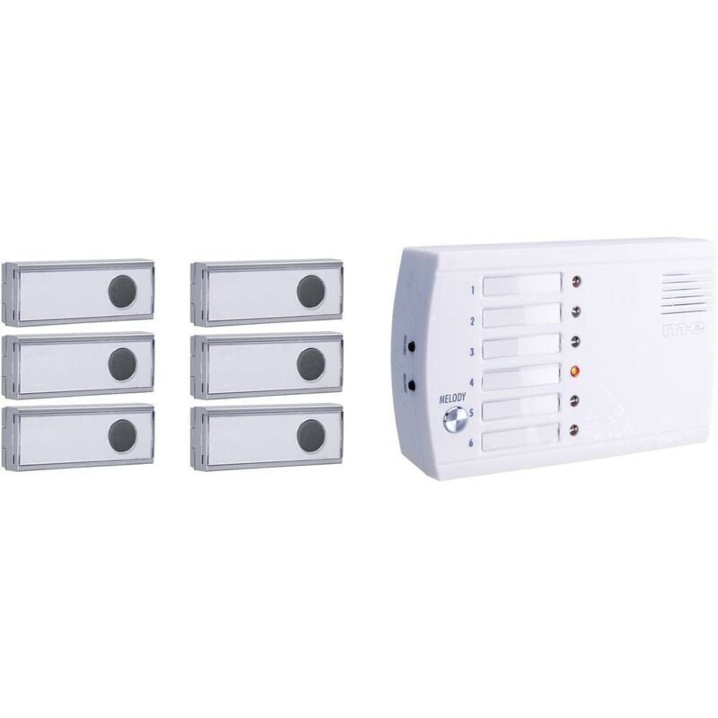 M-e Modern-electronics - FRS-106.1 Sonnette sans fil Système d'appel radio