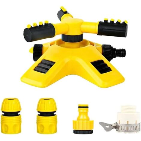 Système d'arrosage automatique rotatif à 360° pour pelouse-AquaForge