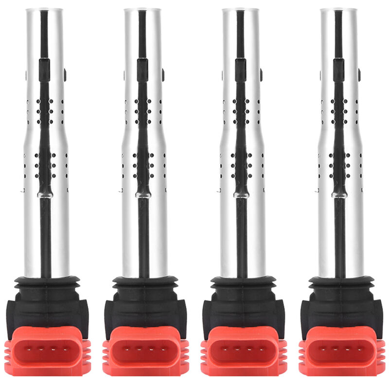 Jeffergarden - Bobine d'allumage 06E905115E remplacement pour A3 A4 A5 A6 A7 Q5 Q7 R8 S4 tt, etc. 4 pièces+bobine allumage r8+bobine audi r8 ngk