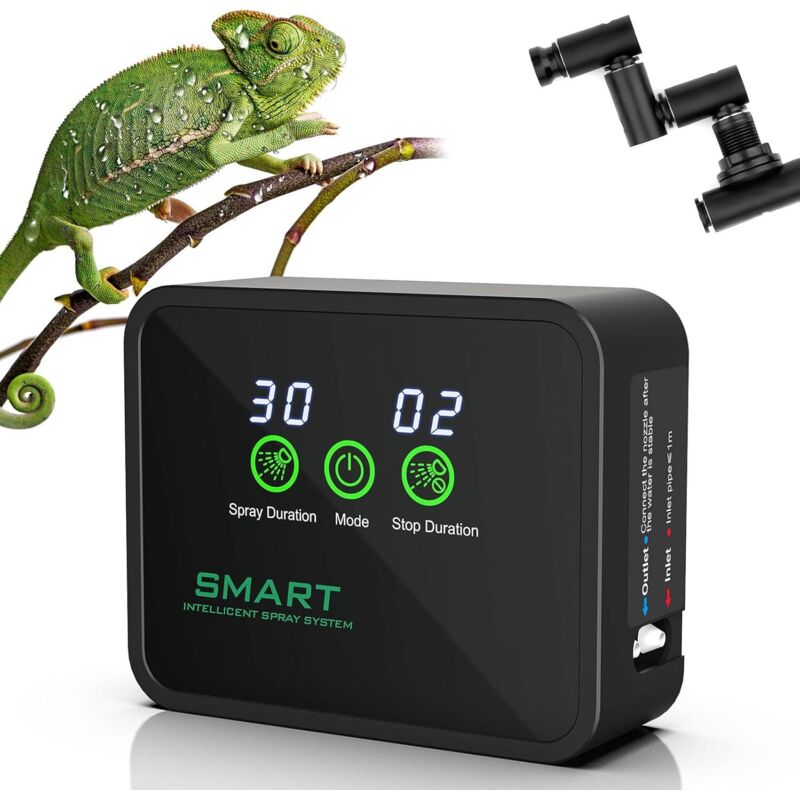 Système de brumisation intelligent pour reptiles, système de brumisation automatique pour terrarium, système de brumisation de type forêt tropicale,
