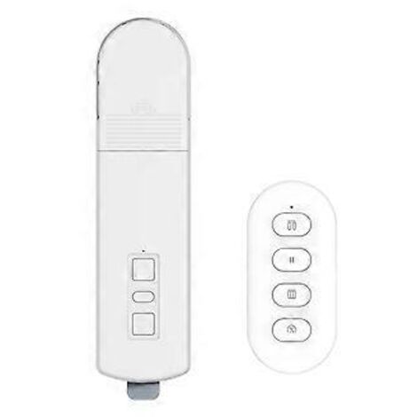Système de commande de rideaux électriques intelligents Tuya ZigBee pour stores enrouleurs et rideaux à chaînette.